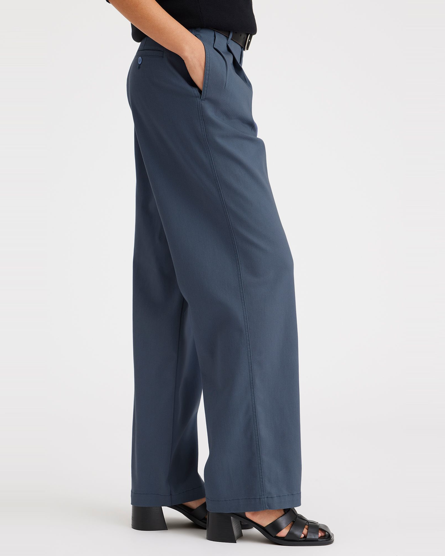 (image for) Excellent High Wide Pant, Pleated